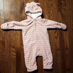 Old Navy hooded fleece bunting